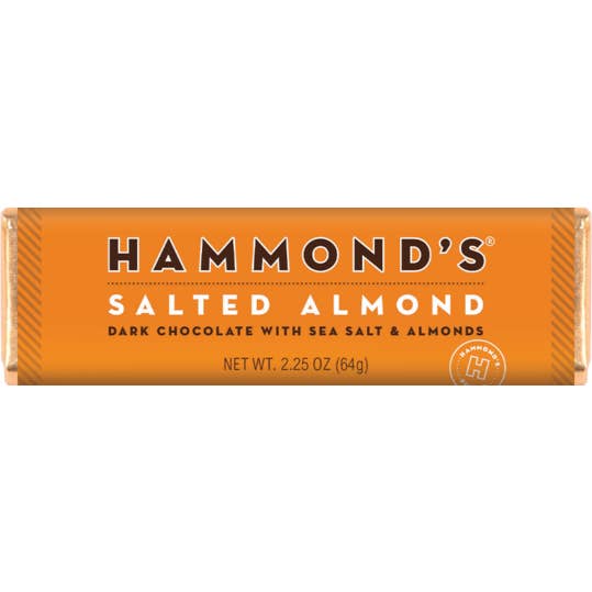 Salted Almond Chocolate Bar 2.25oz
