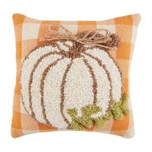 Pumpkin Mini Hook Gather Pillow