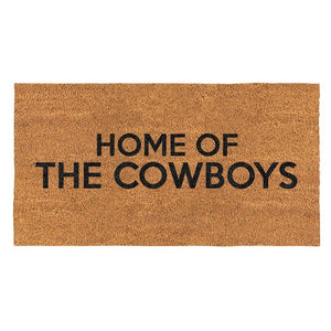 Home of The Cowboys Doormat