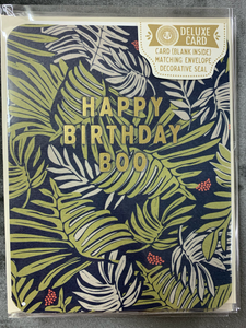 Card- Happy birthday boo