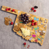 Oklahoma Cutting Board with Artwork by Fish Kiss™