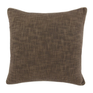 Alba Fossil Brown 22x22 Pillow